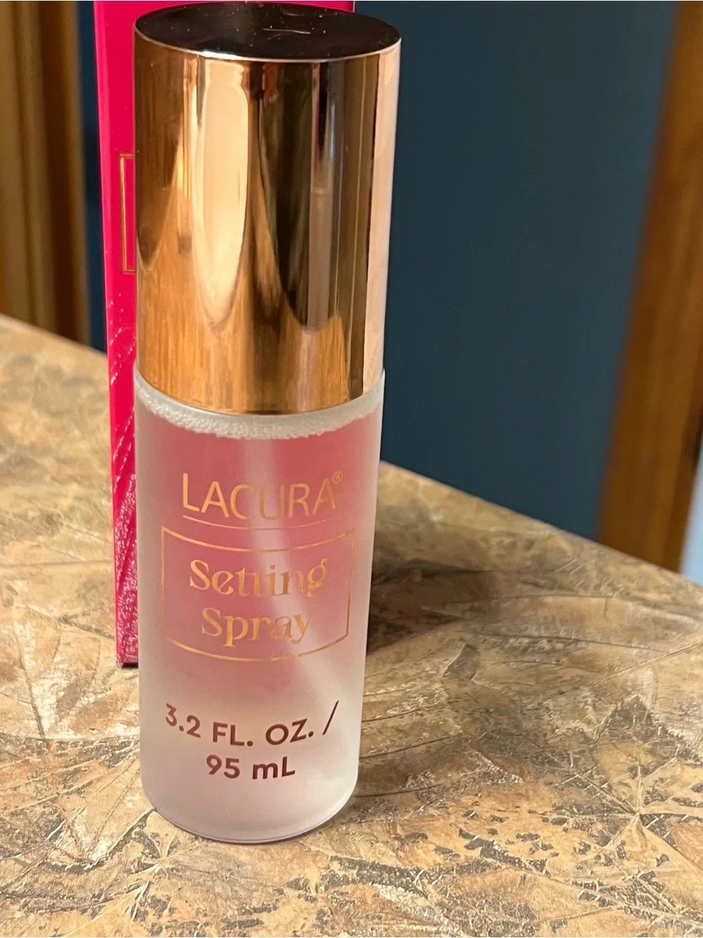 Lacura Rose Gold Makeup Setting Spray - 3.2 fl oz; New